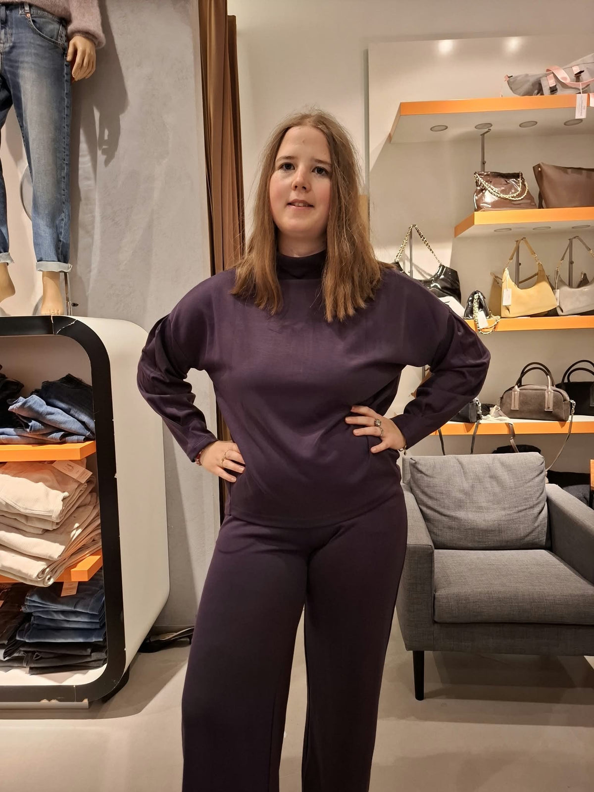Freequent Da T-Shirt Langarm