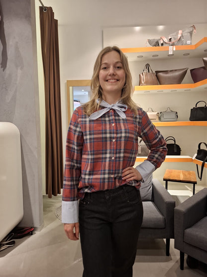 Emily van den Bergh Da Bluse Langarm